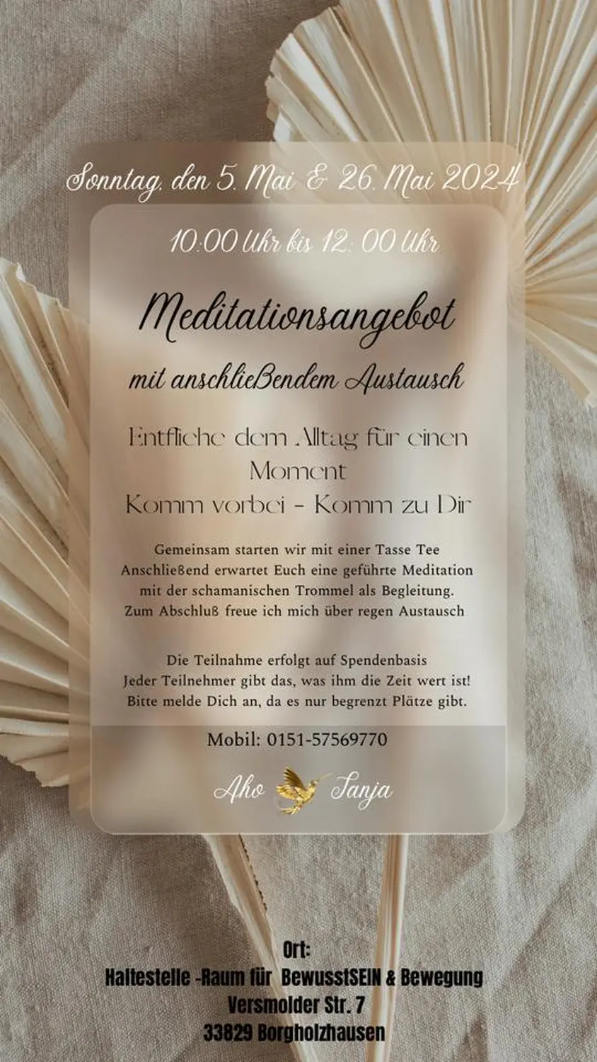 Meditation von expect the unexpected